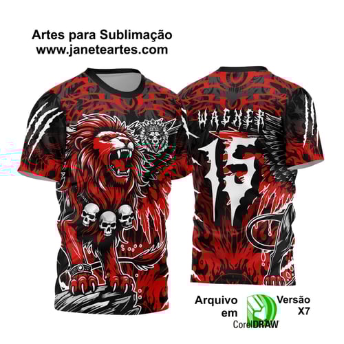 Arte Vetor Camisa de Interclasse Leão 2024 - 2025 