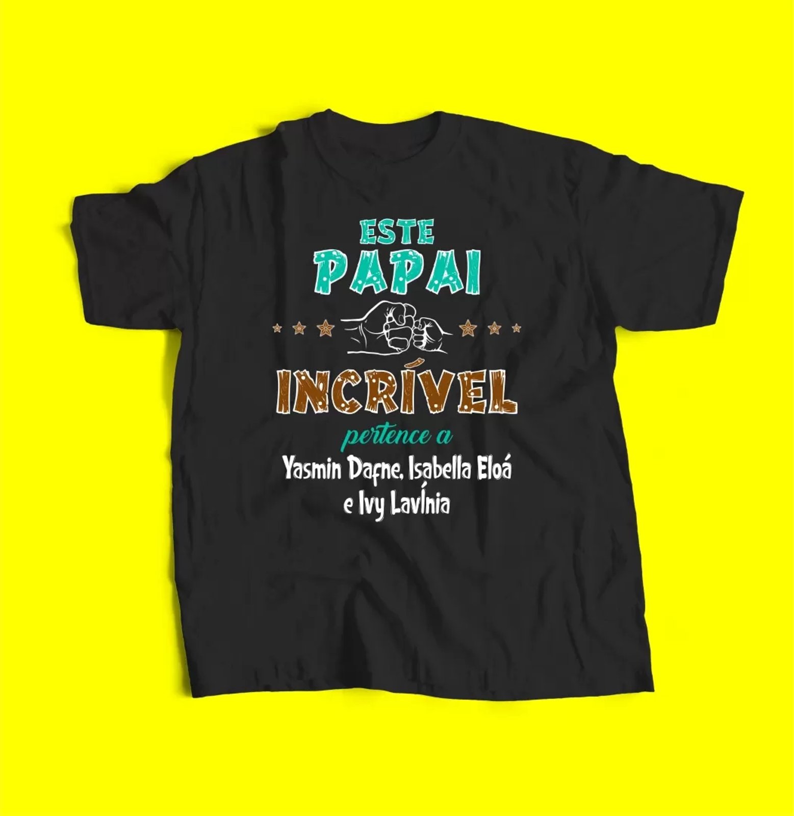 Arte Vetor Camisa Dia dos Pais 2023 Mod#1