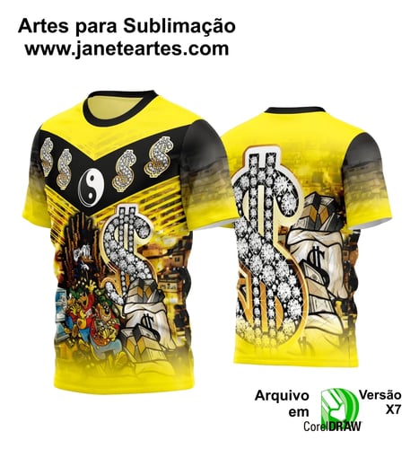 Arte Estampa Camisa Quebrada 2024