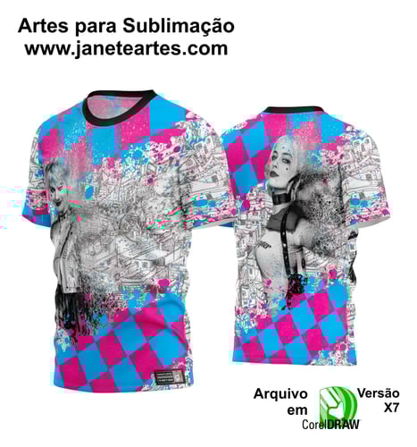 Arte Estampa Camisa Quebrada 2024