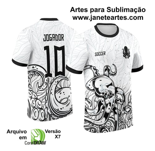 Arte Vetor Camisa de Interclasse Polvo 2024 - 2025