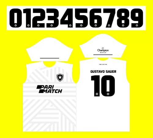 Arte Vetor Camisa Botafogo Terceira 2023-2024