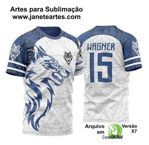 Arte Vetor Camisa InterClasse 2024 Lobo