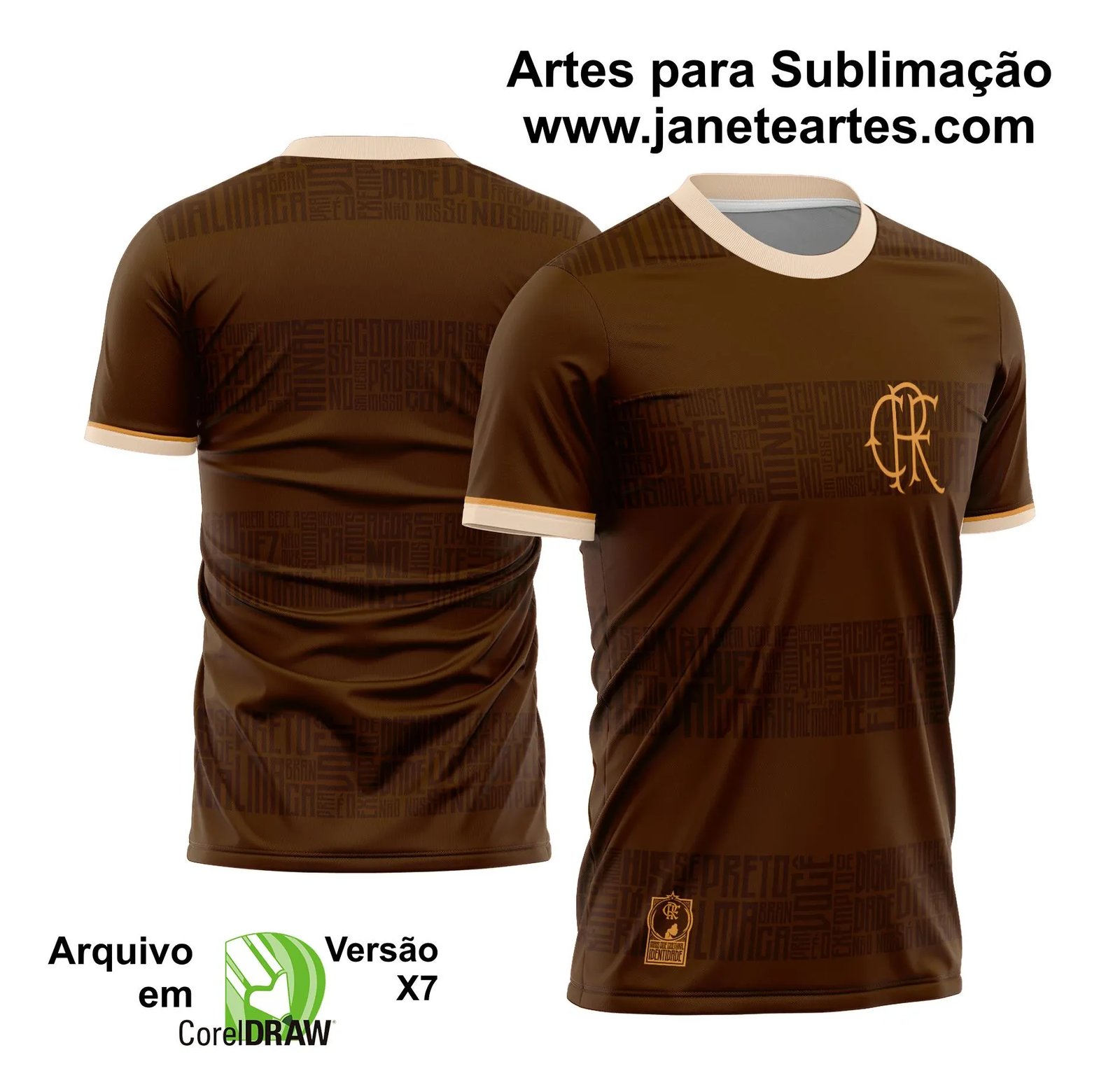 Arte Vetor Camisa Flamengo Consciência Negra 2024 - 2025 - Janete Artes
