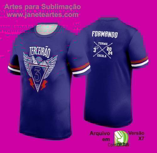 Camisa Formatura Terceirão 2025