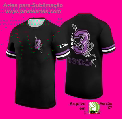 Camisa de Terceirão Personalizada, Camisa Exclusiva Terceirão, Uniforme Escolar Terceirão, Camiseta Criativa Terceirão 2025