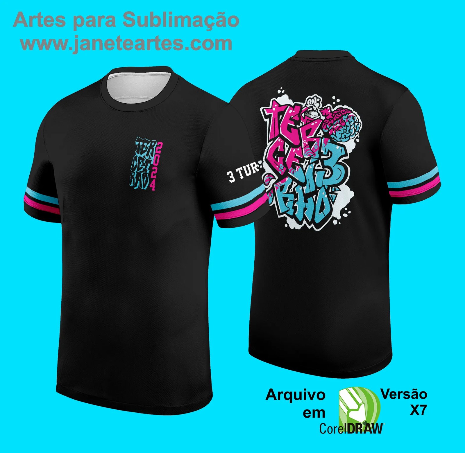 Camisa de Terceirão Personalizada, Camisa Exclusiva Terceirão, Uniforme Escolar Terceirão, Camiseta Criativa Terceirão 2025
