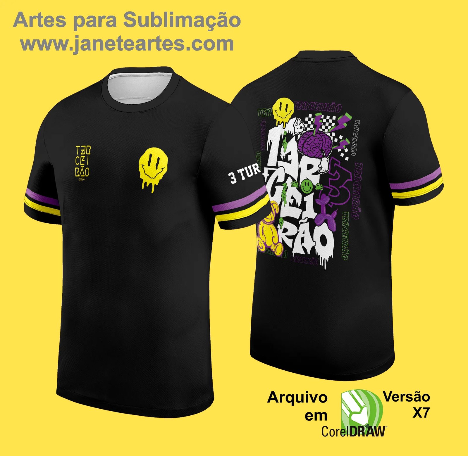 Camisa de Terceirão Personalizada, Camisa Exclusiva Terceirão, Uniforme Escolar Terceirão, Camiseta Criativa Terceirão 2025