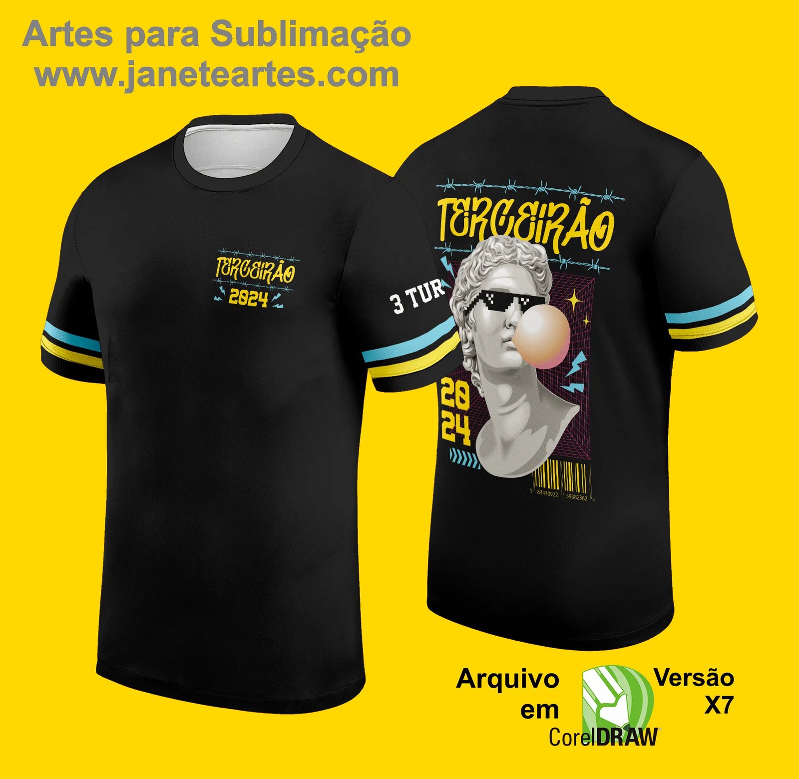 Camisa de Terceirão Personalizada, Camisa Exclusiva Terceirão, Uniforme Escolar Terceirão, Camiseta Criativa Terceirão 2025