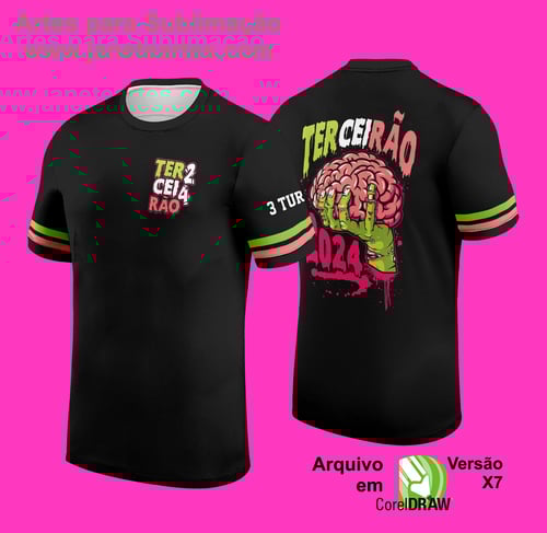Camisa de Terceirão Personalizada, Camisa Exclusiva Terceirão, Uniforme Escolar Terceirão, Camiseta Criativa Terceirão 2025