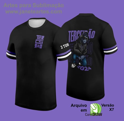 Camisa de Terceirão Personalizada, Camisa Exclusiva Terceirão, Uniforme Escolar Terceirão, Camiseta Criativa Terceirão 2025