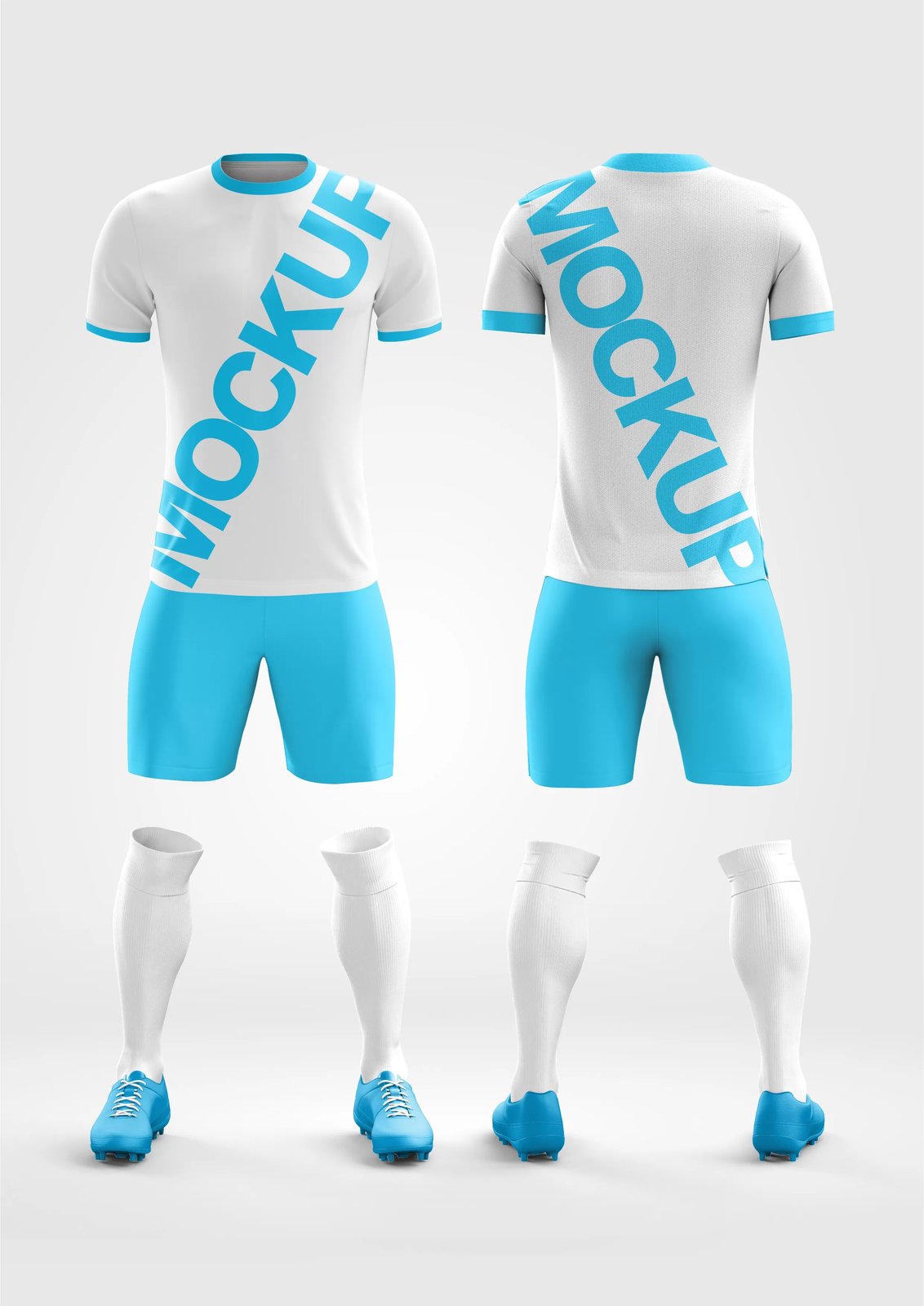 Arte Vetor Camisa Mockup Editavel CDR CorelDraw Uniforme Esportivo Gola Redonda