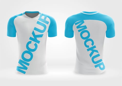 Arte Vetor Camisa Mockup Editavel CDR CorelDraw Camisa Gola Redonda Nike