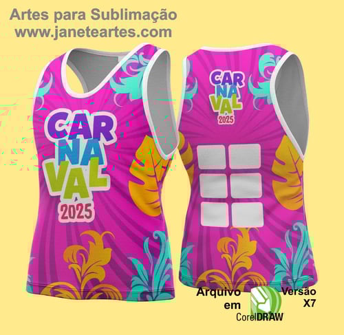Arte Vetor - Camisa Abadá de Carnaval 2026 - Modelo 177