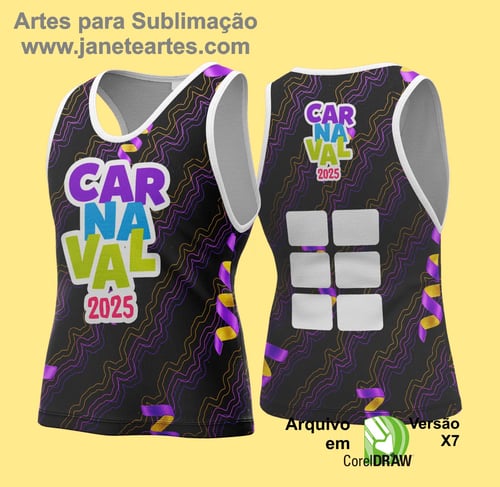 Arte Vetor - Camisa Abadá de Carnaval 2026 - Modelo 178