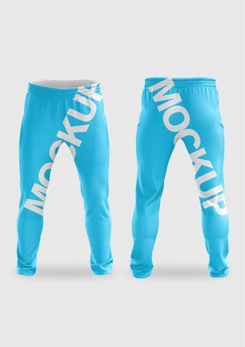 Arte Vetor Camisa Mockup Editavel CDR CorelDraw Calça Moletom