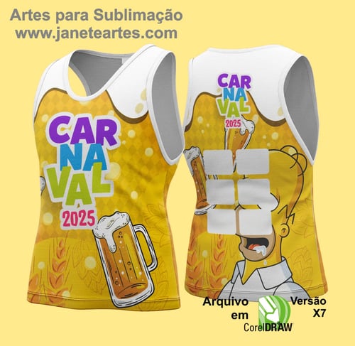 Arte Vetor - Camisa Abadá de Carnaval 2026 - Modelo 186