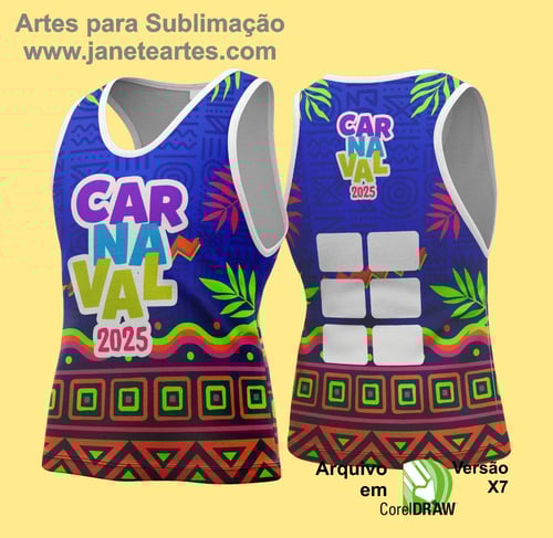 Arte Vetor - Camisa Abadá de Carnaval 2026 - Modelo 188