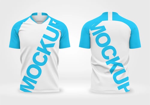 Arte Vetor Camisa Mockup Editavel CDR CorelDraw Camisa Gola Nike Raglan