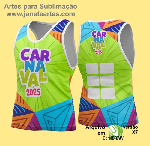 Arte Vetor - Camisa Abadá de Carnaval 2026 - Modelo 200