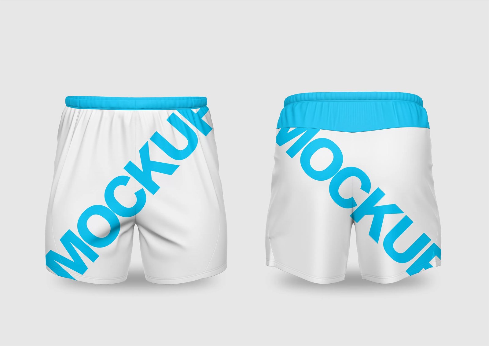 Arte Vetor Camisa Mockup Editavel CDR CorelDraw Short Masculino de Corrida