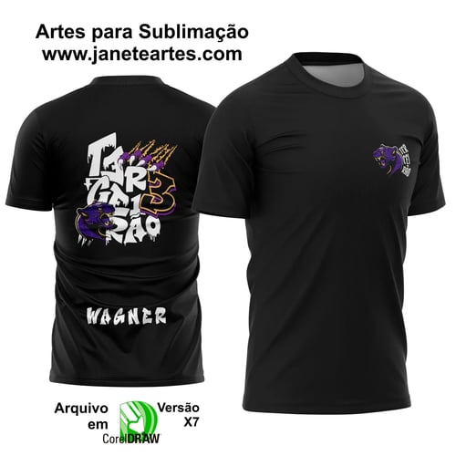 Arte Vetor Camisa Terceirão Pantera Negra
