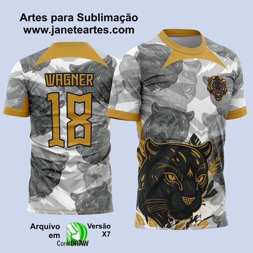 Arte Estampa Camisa Interclasse Pantera Negra