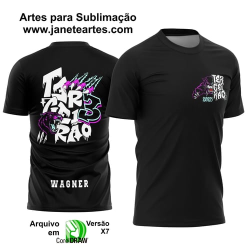 Camisa Terceirão - Arte Vetor - Pantera Negra 2025