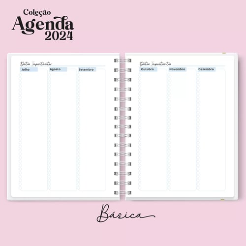 Arquivos Encadernação Capas Miolos Agendas Calendários 2024 #0001