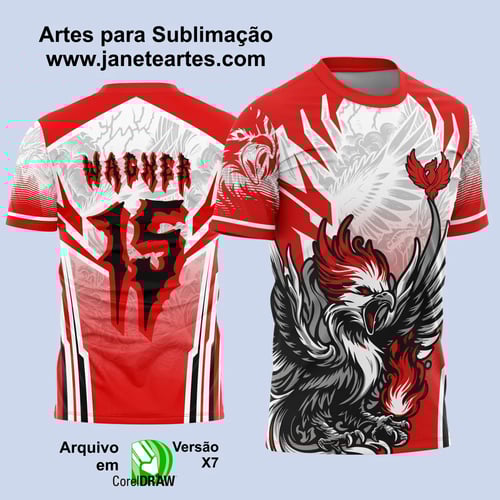 Camisa de Interclasse - Arte Vetor - Fênix