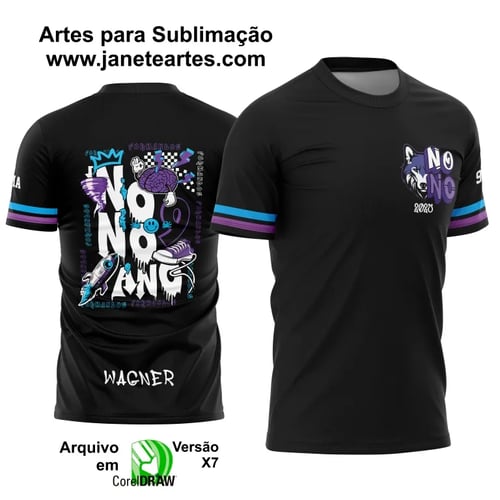 Arte Vetor Camisa Formandos Nono Ano Alfa