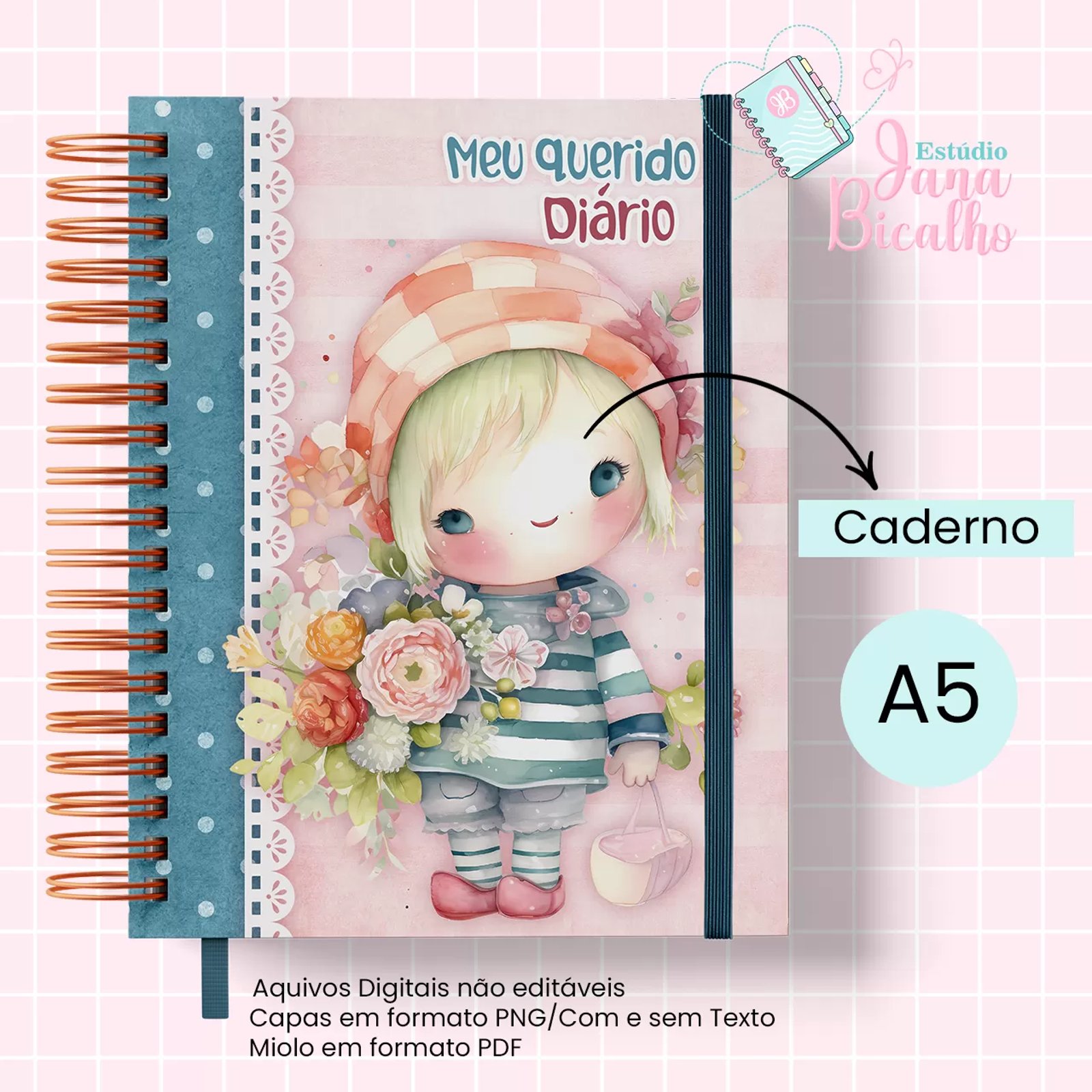 Arquivos Encadernação Capas Miolos Agendas Calendários 2024 #0026