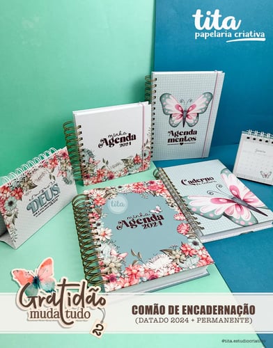 Arquivos Encadernação Capas Miolos Agendas Calendários 2024 #0031