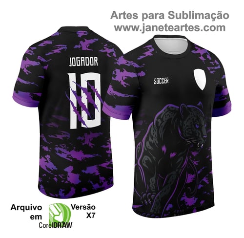 Arte Vertor Camisa Interclasse Pantera