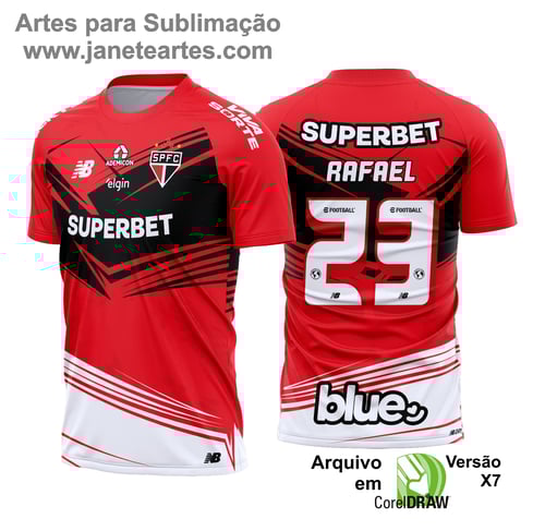 Arte Vetor Camisa São Paulo Goleiro 2025 - 2026