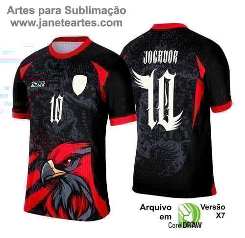 Camisa de Interclasse Águia 2025 - Arte Vetor Template