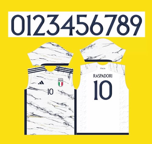 Arte Vetor Camisa Italia Reserva 2023 - 2024