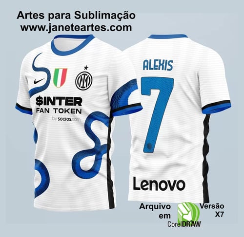 Arte Vetor Camisa Inter Milan Away 2021-22 01 Cobra