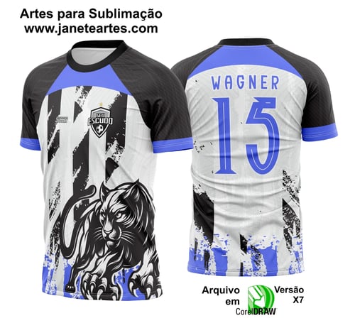 Arte Vetor Camisa Interclasse Pantera Negra com Roxo 2025