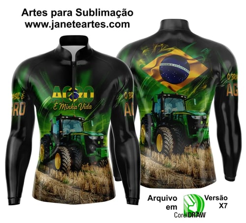 Arte Estampa Camisa Agro 2025 - Template Camisa Agro - 0003