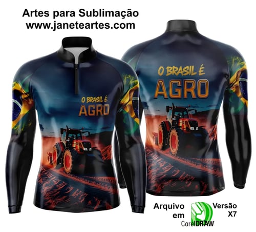 Arte Estampa Camisa Agro 2025 - Template Camisa Agro - 0014