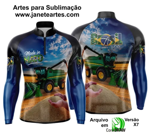 Arte Estampa Camisa Agro 2025 - Template Camisa Agro - 0024