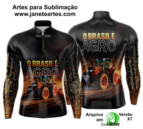 Arte Estampa Camisa Agro 2025 - Template Camisa Agro - 0027