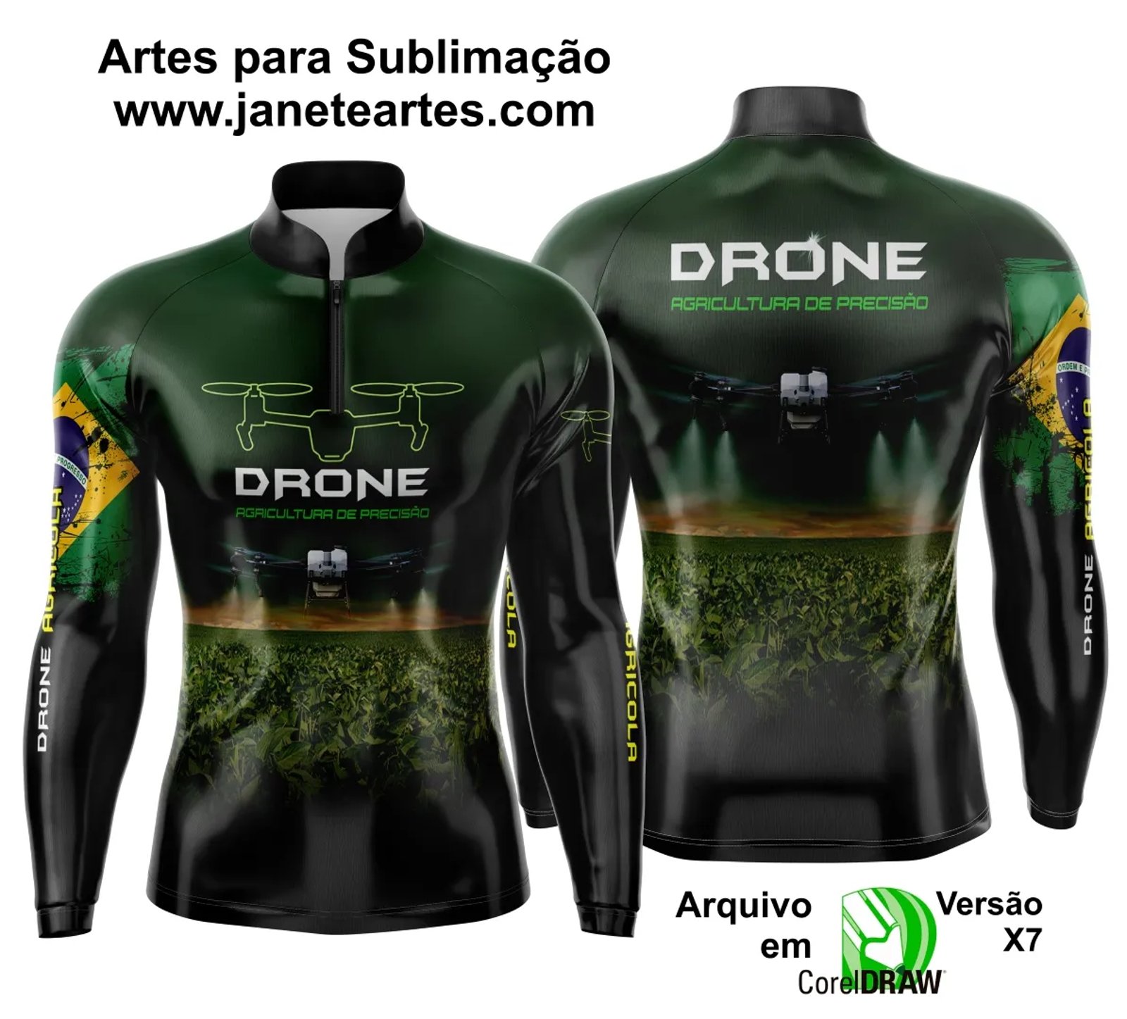 Arte Estampa Camisa Agro 2025 Done - Template Camisa Agro - 0037