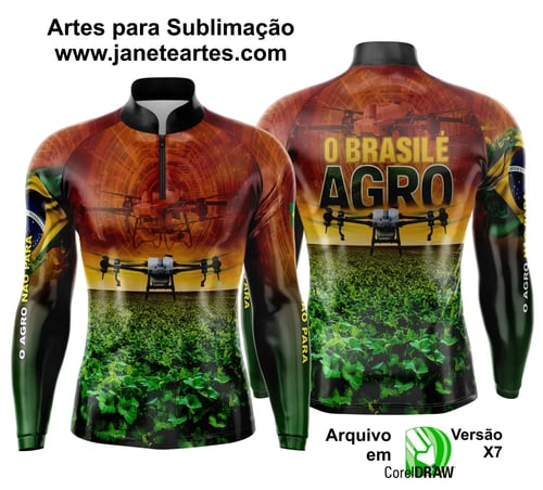 Arte Estampa Camisa Agro 2025 Done - Template Camisa Agro - 0040