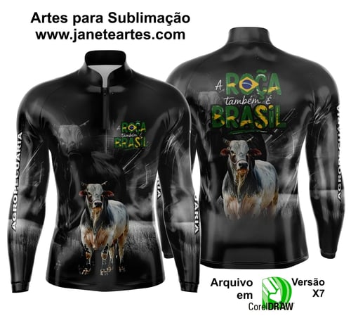 Arte Estampa Camisa Agro 2025 Gado - Template Camisa Agro - 0045