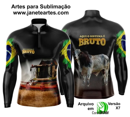 Arte Estampa Camisa Agro 2025 - Template Camisa Agro - 0049