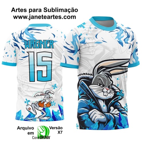 Arte Camisa Interclasse Pernalonga Frio - 0081