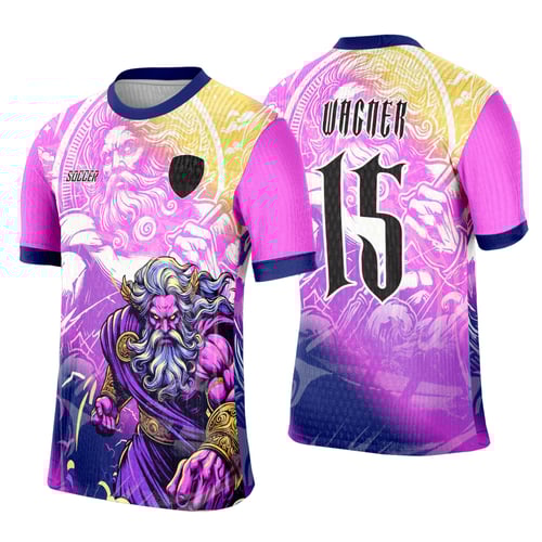 Arte Template Camisa Interclasse Deus Grego Zeus 2025 - 0137