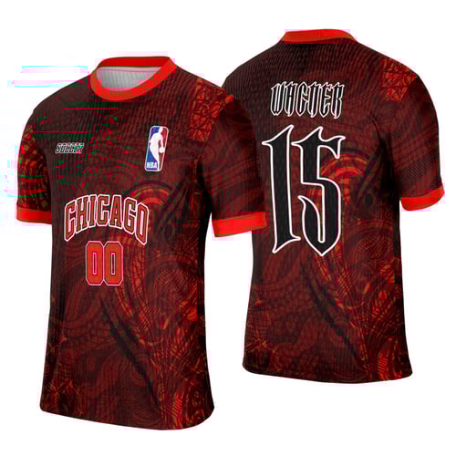 Arte Template Camisa Interclasse CHICAGO BULLS - 0141